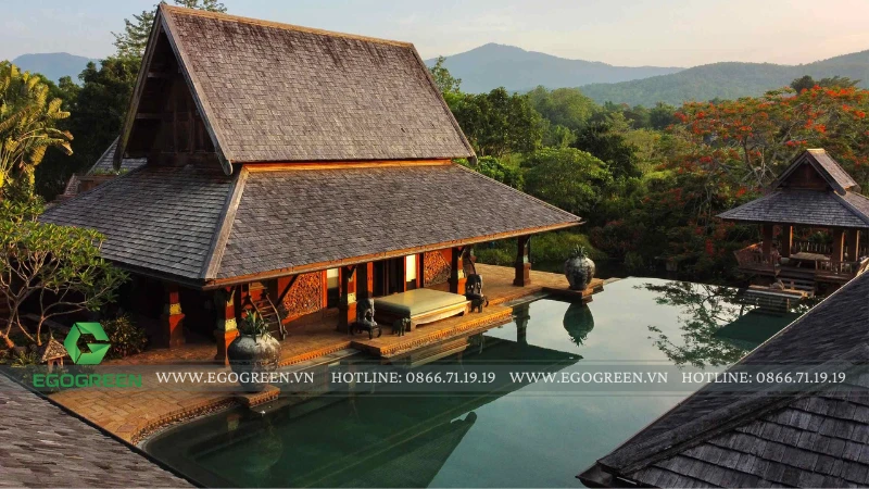 3 TỪ KHÓA cho sân vườn homestay 2026: Tối giản - Trải nghiệm - Bền vững